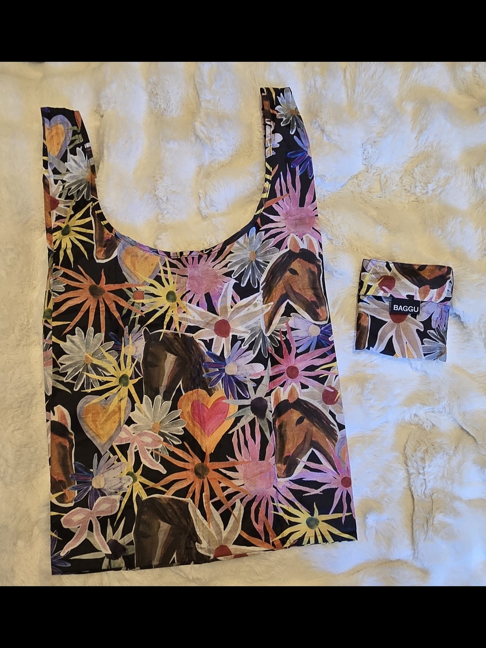 Baggu Jessica Williams Standard Reusable Bag - Picture 3 of 4